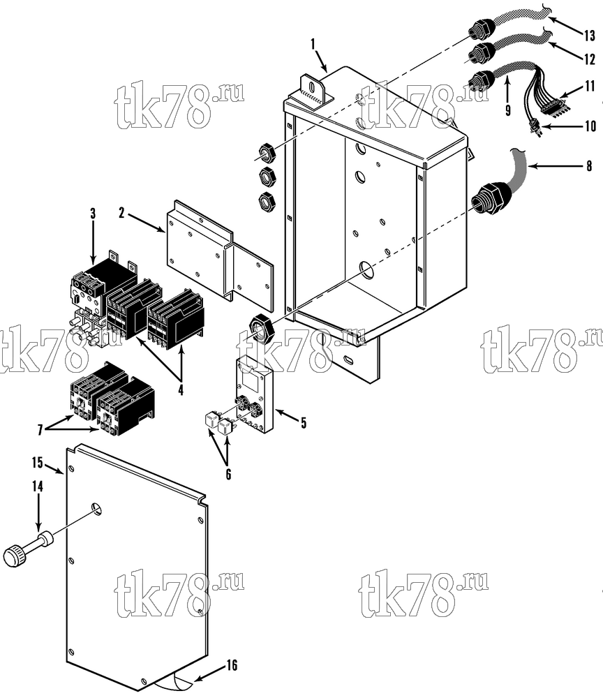 Каталог запчастей для Thermo King  HIGH VOLTAGE BOX