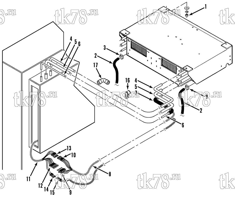 Каталог запчастей для Thermo King  INSTALLATION GROUP (ECT)