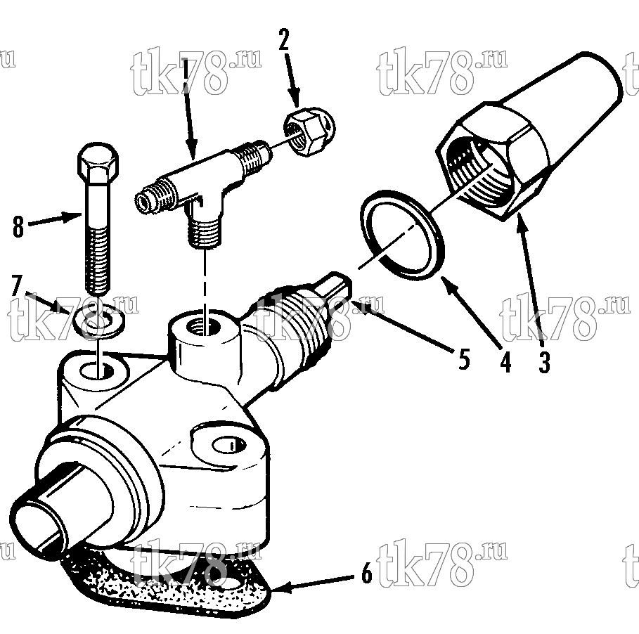Каталог запчастей для Thermo King  DISCHARGE SERVICE VALVE