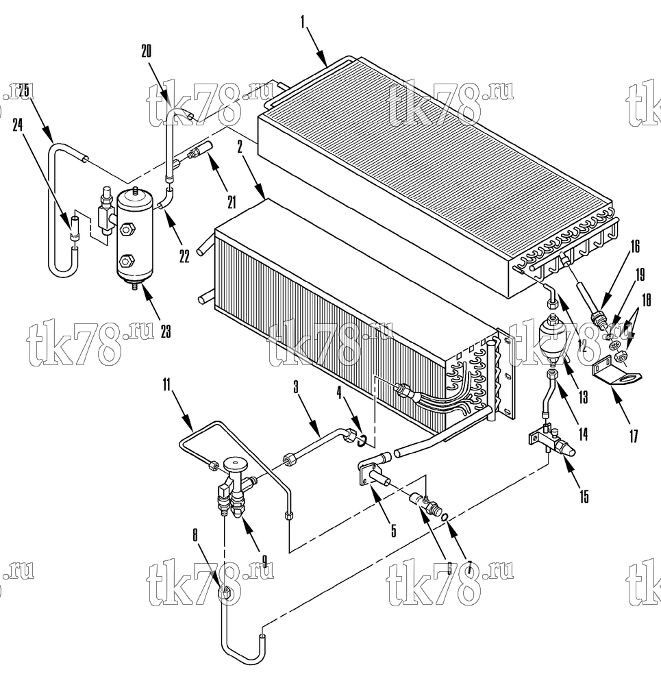 Каталог запчастей для Thermo King  REFRIGERATION (E4 M1)