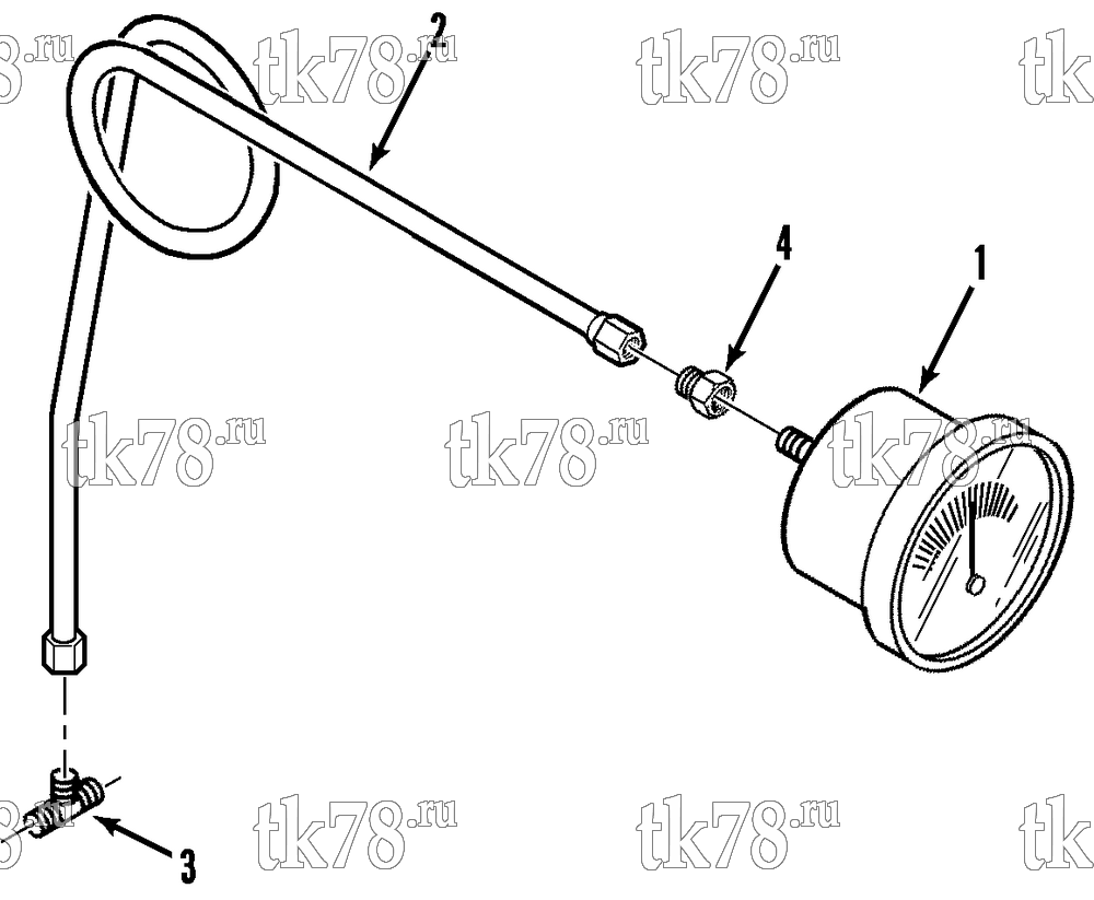 Каталог запчастей для Thermo King SMX-II SR & TG VI COMPOUND PRESSURE GAUGE