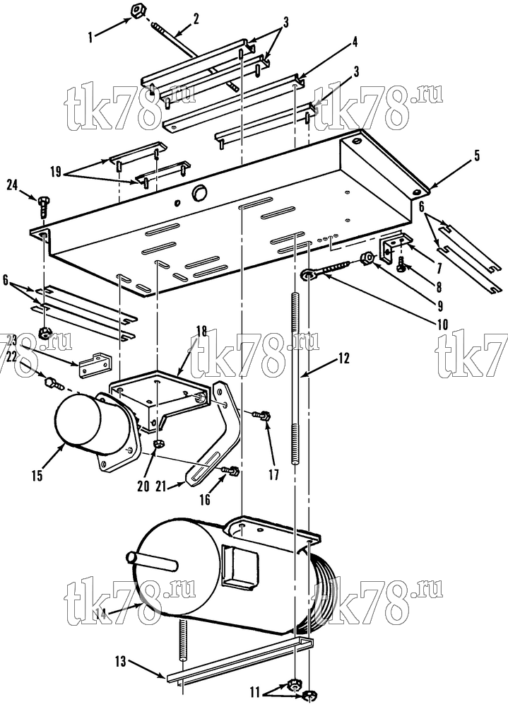 Каталог запчастей для Thermo King  MOTOR & ALTERNATOR GROUP