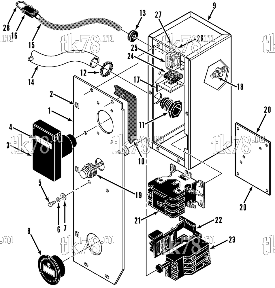 Каталог запчастей для Thermo King UMD, UMD-II, SUMD-II, UMD-II MAX, SUMD-II MAX HIGH VOLTAGE BOX & COVER ASSEMBLY (MAX UNITS)