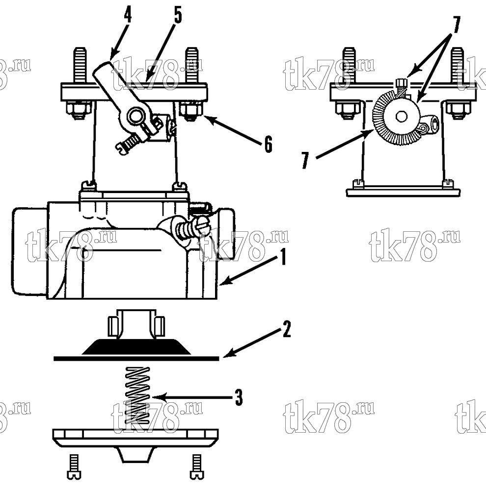 Каталог запчастей для Thermo King GTC-2 CARBURETOR GROUP
