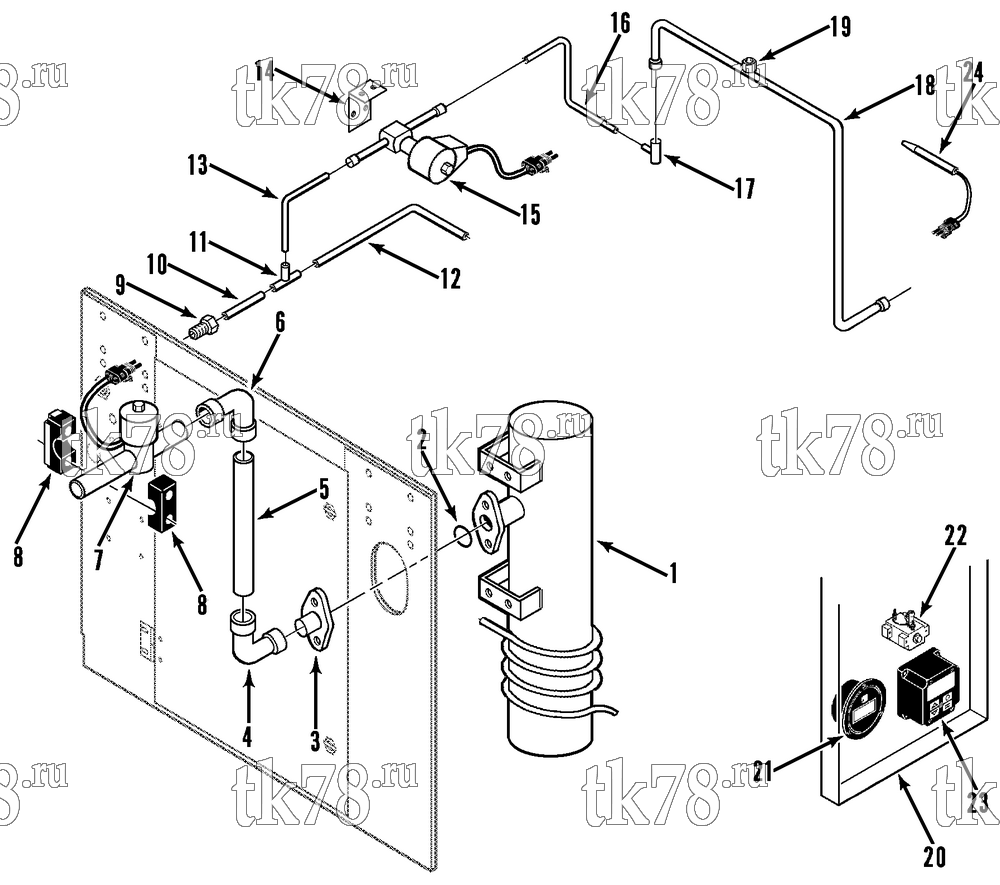 Каталог запчастей для Thermo King  MODULATION ASSEMBLY (OPTIONAL TG V)
