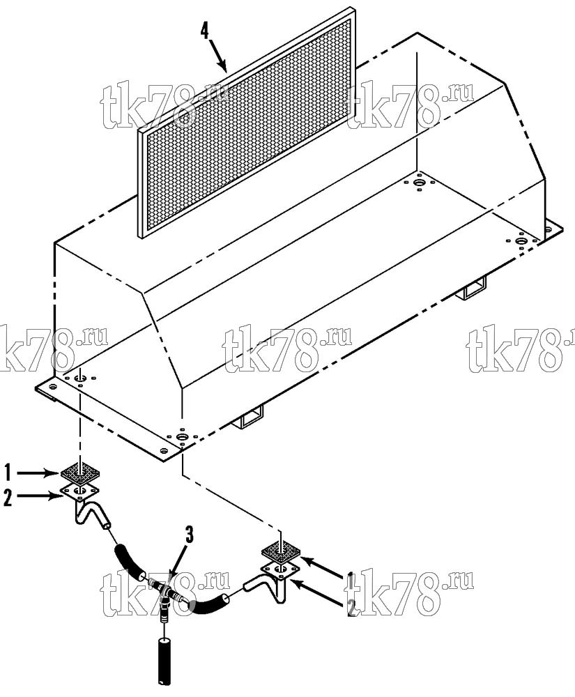 Каталог запчастей для Thermo King  DEFROST DRAIN