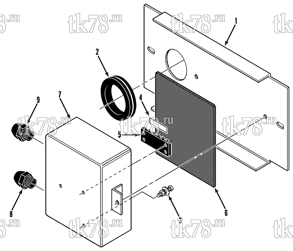 Каталог запчастей для Thermo King  JUNCTION BOX ASSEMBLY