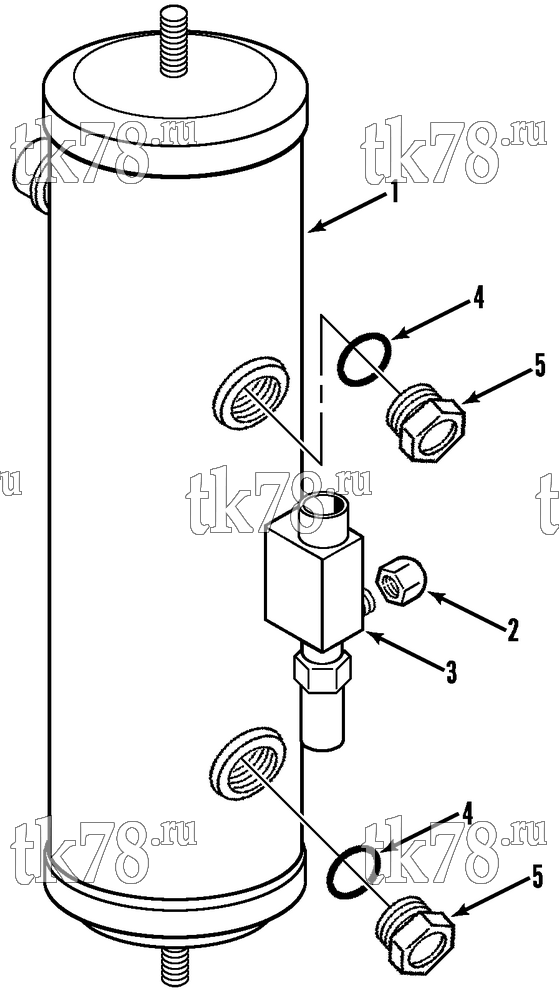 Каталог запчастей для Thermo King  RECEIVER TANK GROUP
