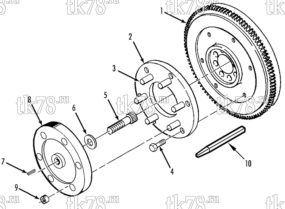 Каталог запчастей для Thermo King  DRIVE COUPLING GROUP
