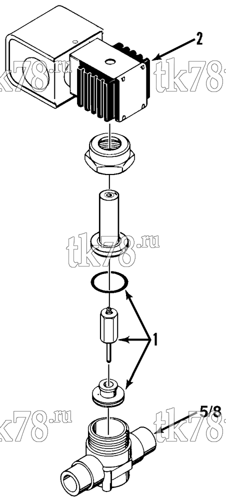 Каталог запчастей для Thermo King  SOLENOID VALVE - NORMALLY CLOSED