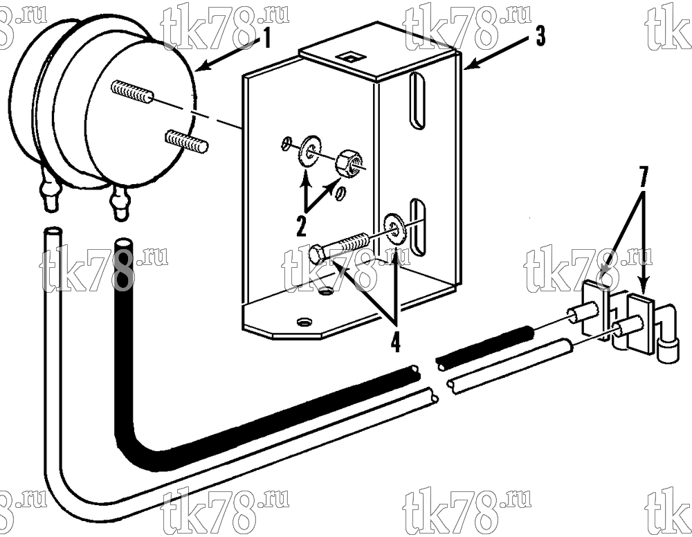 Каталог запчастей для Thermo King KD-II & KD-II MAX PRESSURE DIFFERENTIAL