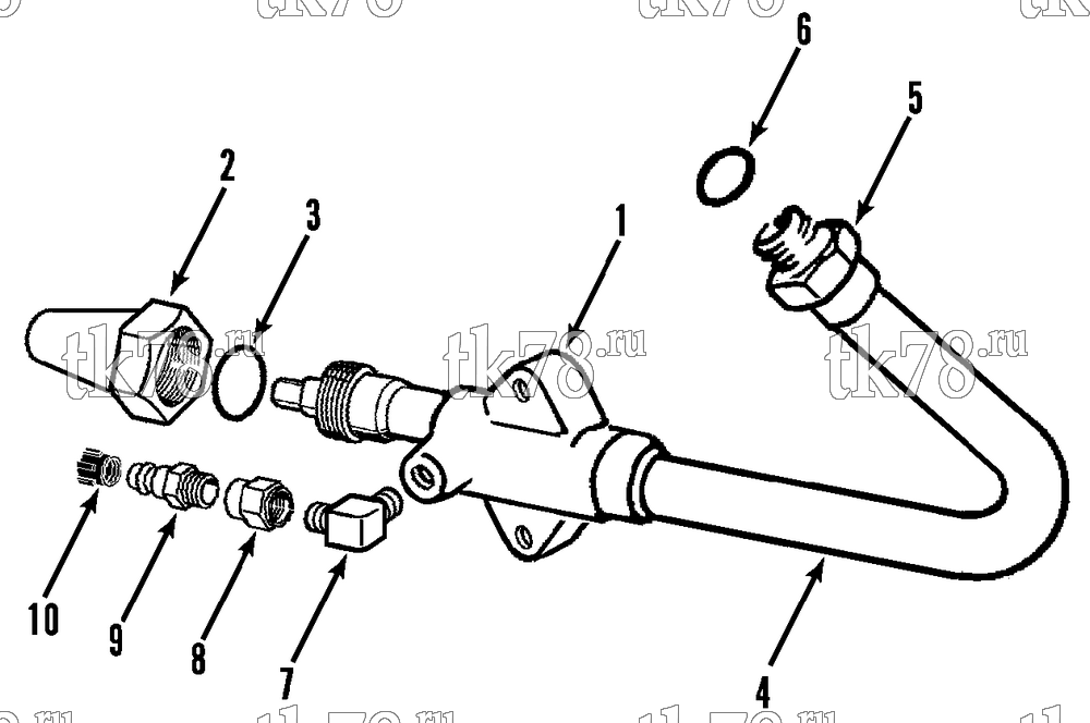 Каталог запчастей для Thermo King  VALVE ASSEMBLY - SUCTION (R134a)
