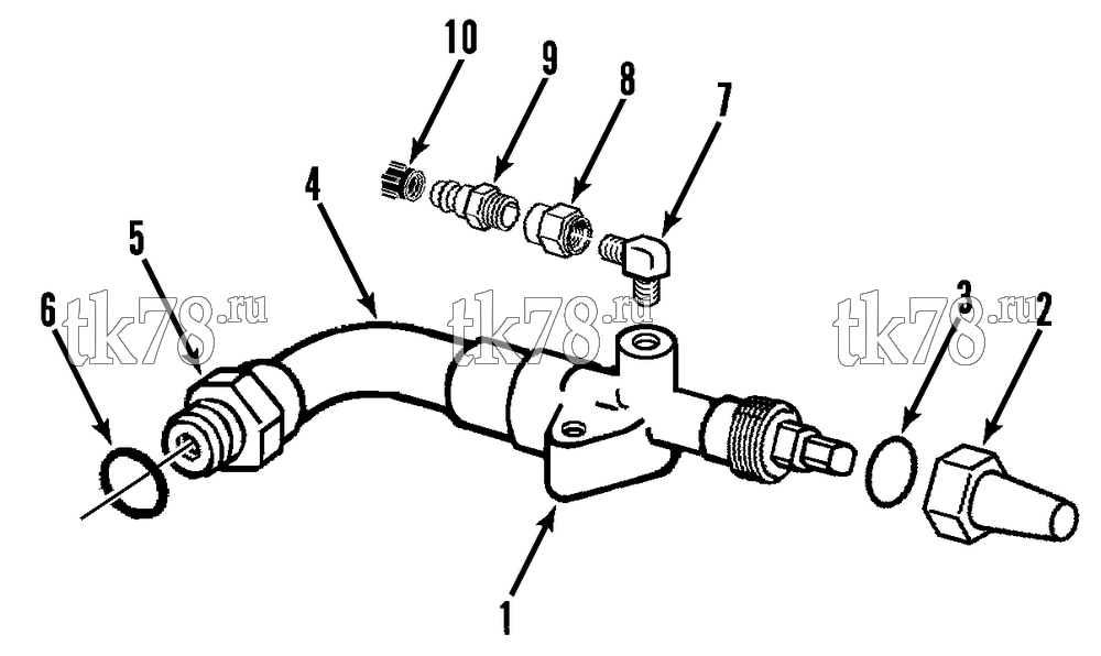 Каталог запчастей для Thermo King  VALVE ASSEMBLY - DISCHARGE (R134a)