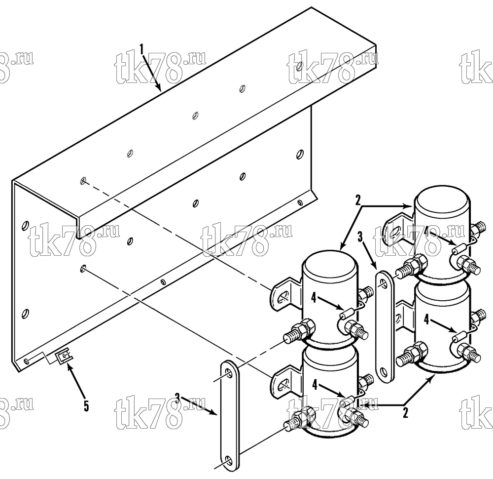 Каталог запчастей для Thermo King IT11-M1, M2, M3 SOLENOID PANEL GROUP