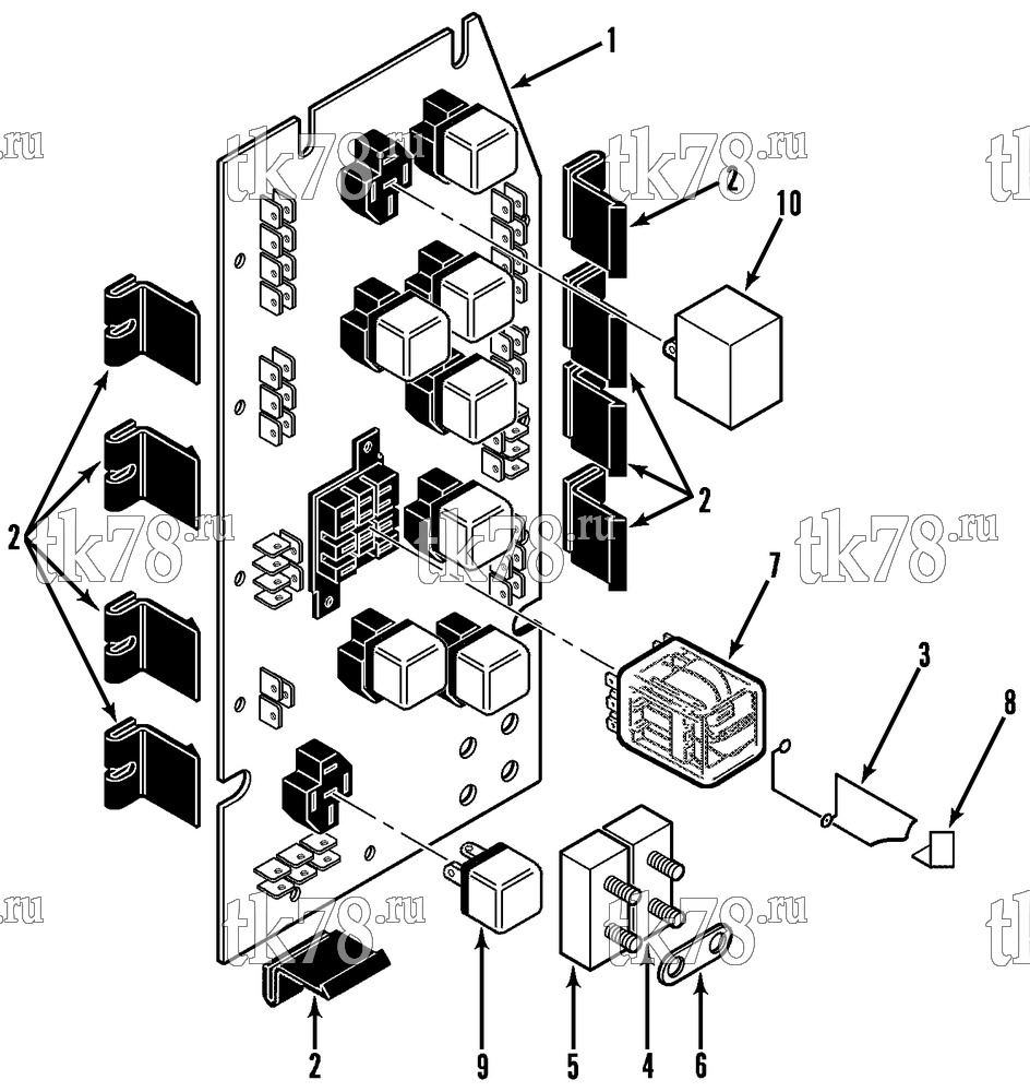 Каталог запчастей для Thermo King  CIRCUIT BOARD ASSEMBLY (Before 11/95)