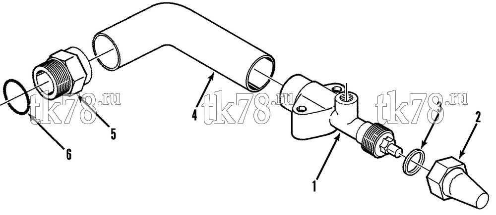 Каталог запчастей для Thermo King T11-M1 thru M21 & THU11-M1 VALVE ASSEMBLY - DISCHARGE