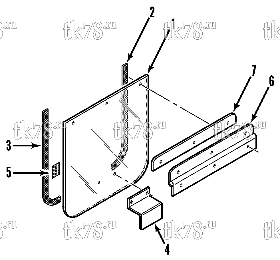 Каталог запчастей для Thermo King CG-II M324 WINDOW GROUP EXCITER