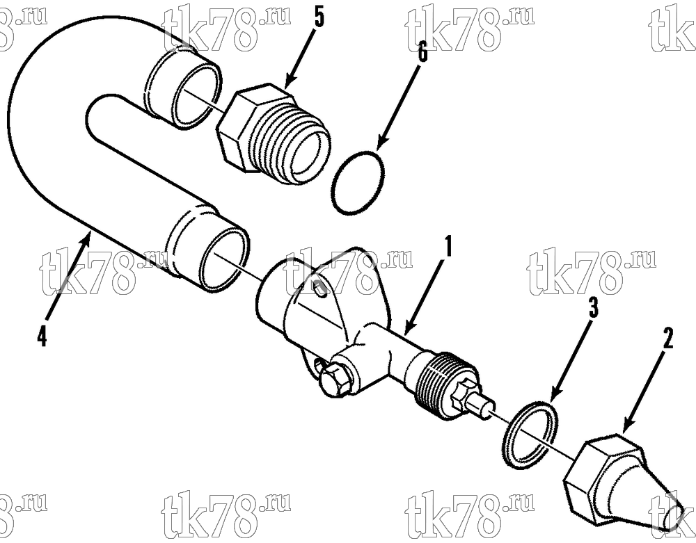 Каталог запчастей для Thermo King T11-M1 thru M21 & THU11-M1 VALVE ASSEMBLY - SUCTION