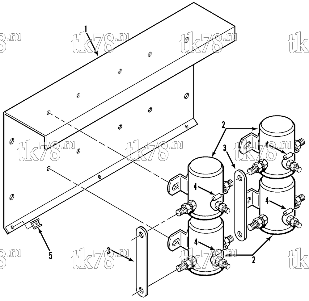 Каталог запчастей для Thermo King T11-M22 thru M26, M28, M29, M31, M37 & THU11-M1 SOLENOID PANEL GROUP (M14, M14A, M37)