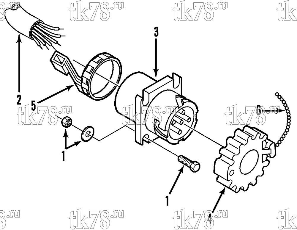 Каталог запчастей для Thermo King CF-II M40 & M40.1 USDA HARNESS GROUP (M40)
