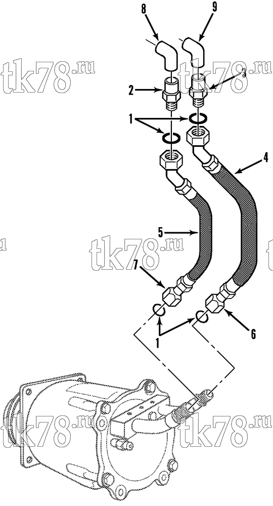 Каталог запчастей для Thermo King  INSTALLATION (DELCO COMPRESSOR)