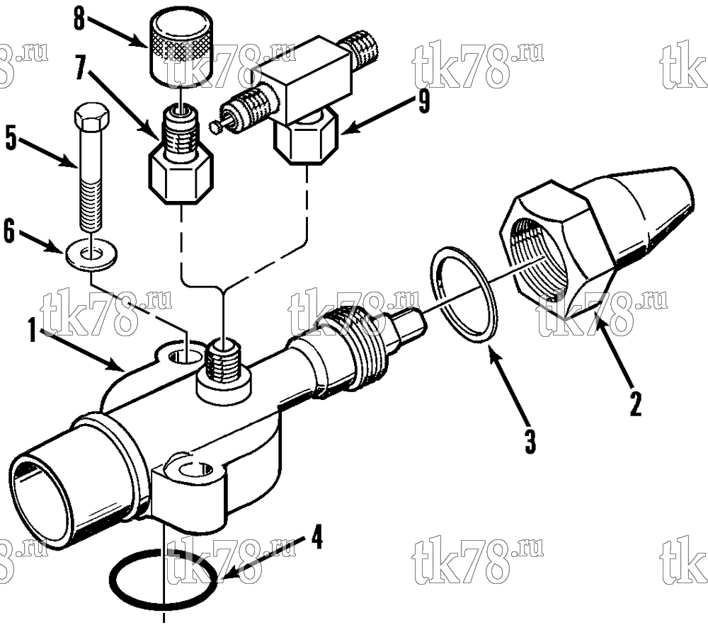 Каталог запчастей для Thermo King  SUCTION SERVICE VALVE