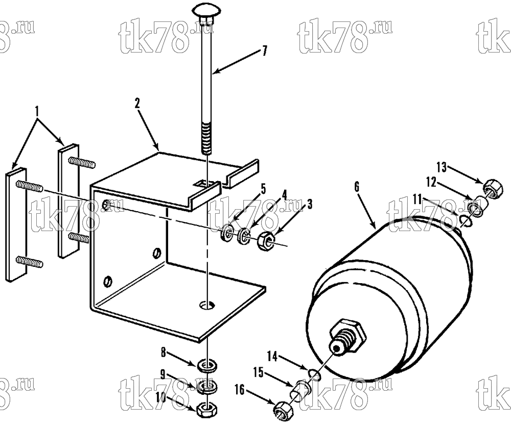 Каталог запчастей для Thermo King  DEHYDRATOR GROUP