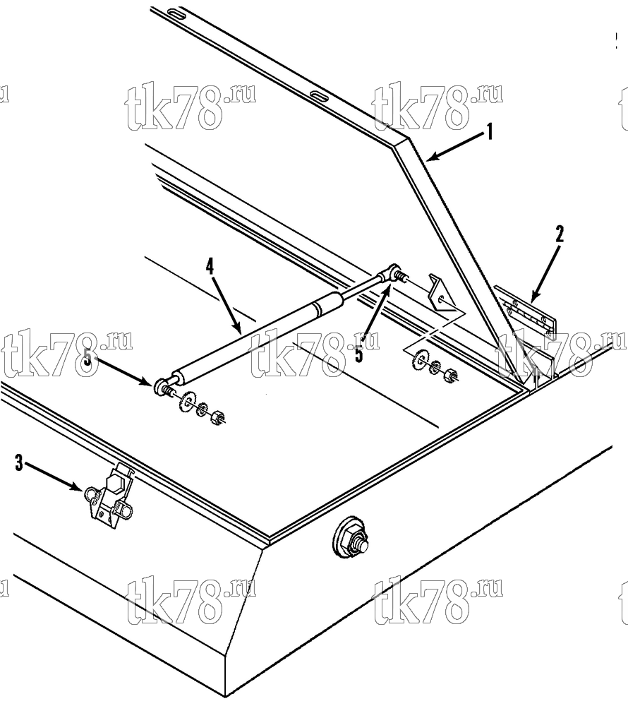 Каталог запчастей для Thermo King  COVER ASSEMBLY - EVAPORATOR (M3)