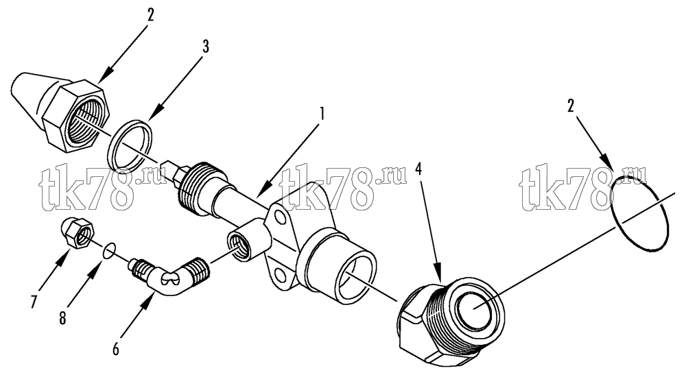 Каталог запчастей для Thermo King IT11-M1, M2, M3 VALVE ASSEMBLY - SUCTION