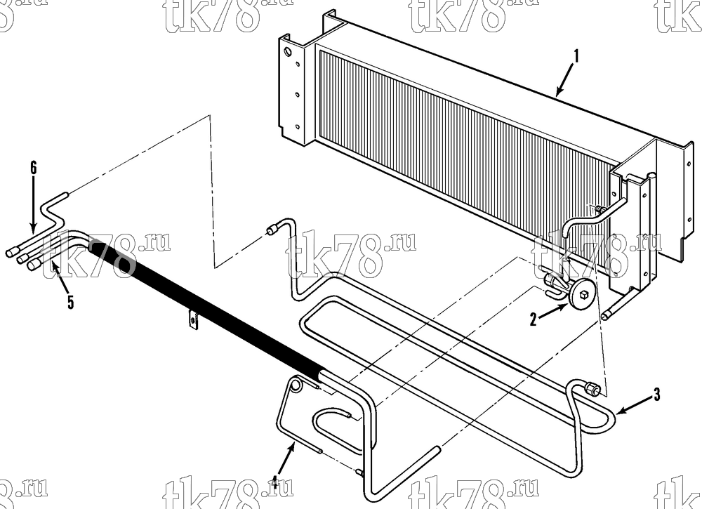 Каталог запчастей для Thermo King HY MAX REFRIGERATION COMPONENTS - EVAPORATOR
