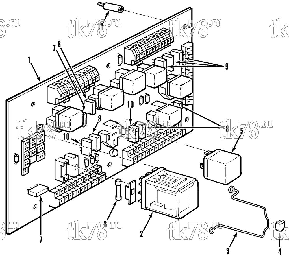 Каталог запчастей для Thermo King HY MAX CIRCUIT BOARD ASSEMBLY