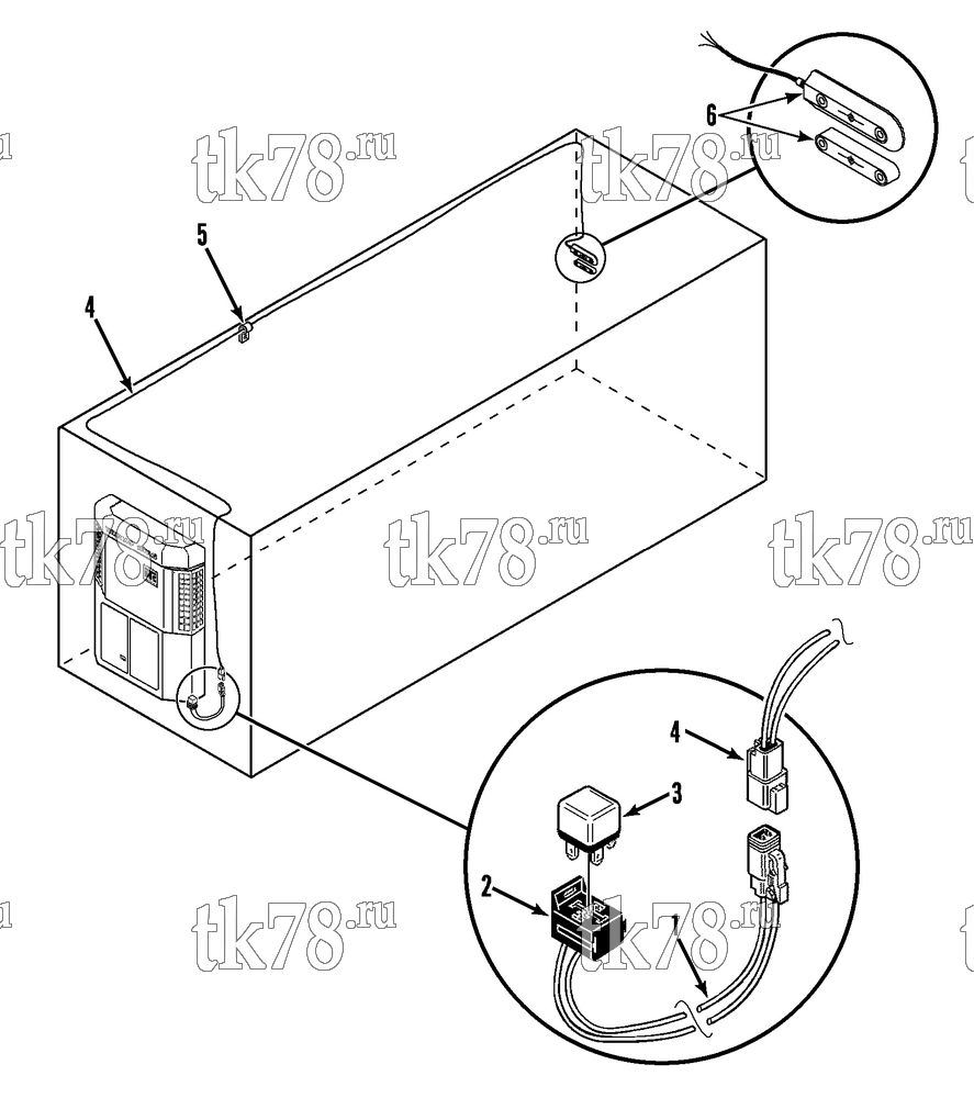Каталог запчастей для Thermo King  DOOR SWITCH KIT (OPTIONAL)