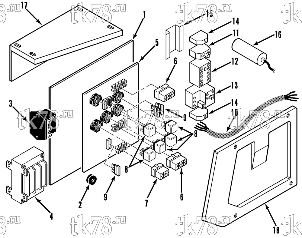 Thermo King CONTROL BOX B 065 130A5 thermo-king-control-box-b-065-130a5
