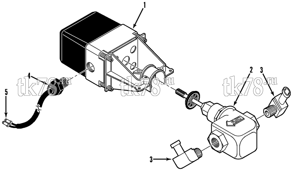 Каталог запчастей для Thermo King  ACTUATOR & WATER VALVE GROUP