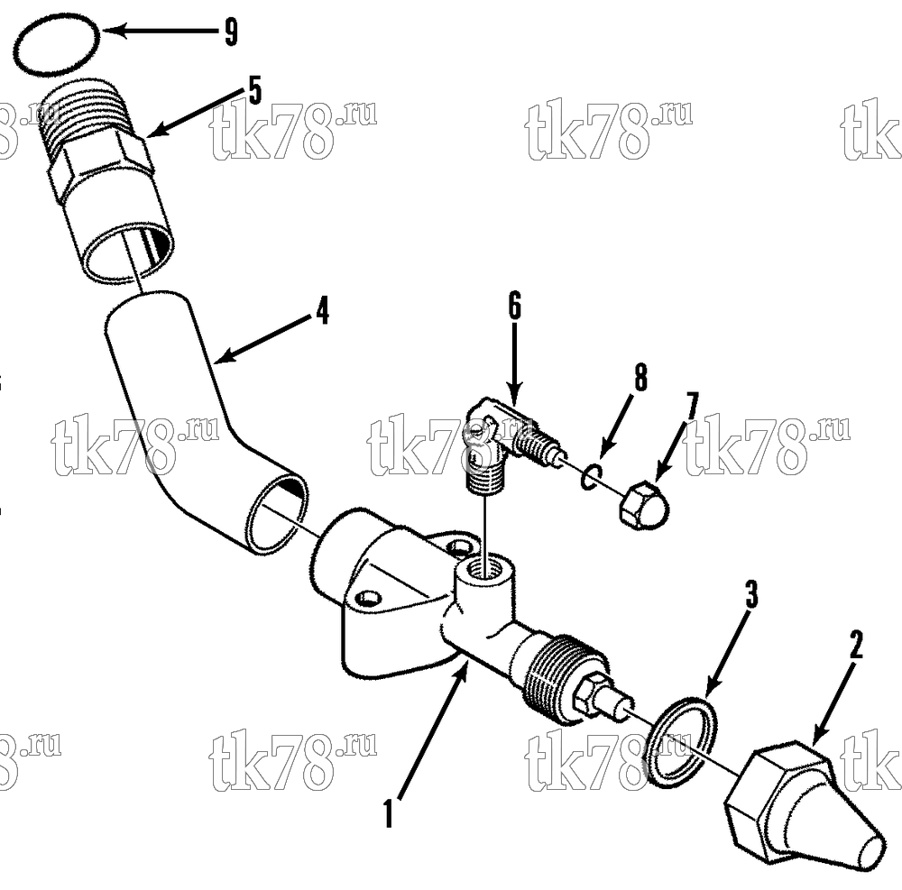 Каталог запчастей для Thermo King T1-M41 VALVE ASSEMBLY - DISCHARGE