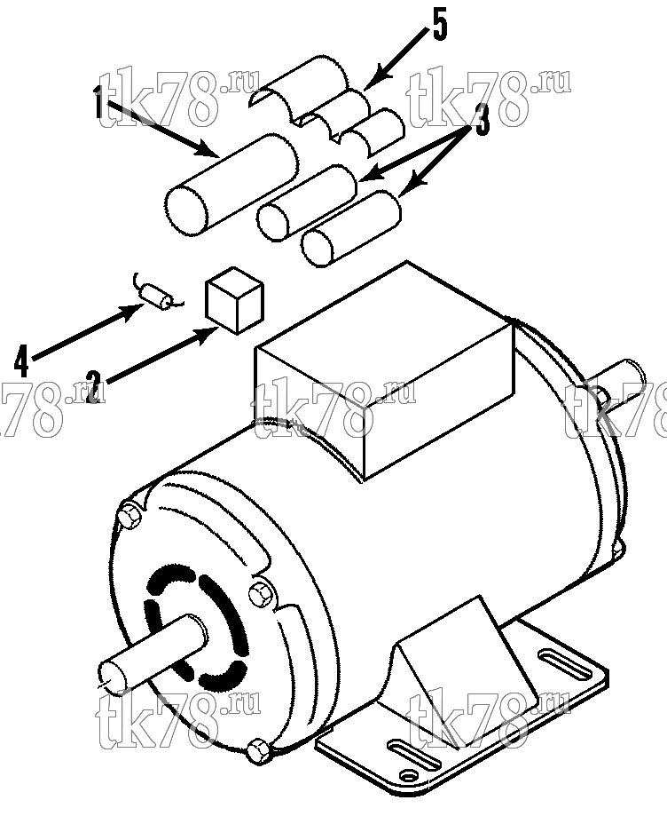 Каталог запчастей для Thermo King  MOTOR ASSEMBLY 104-390