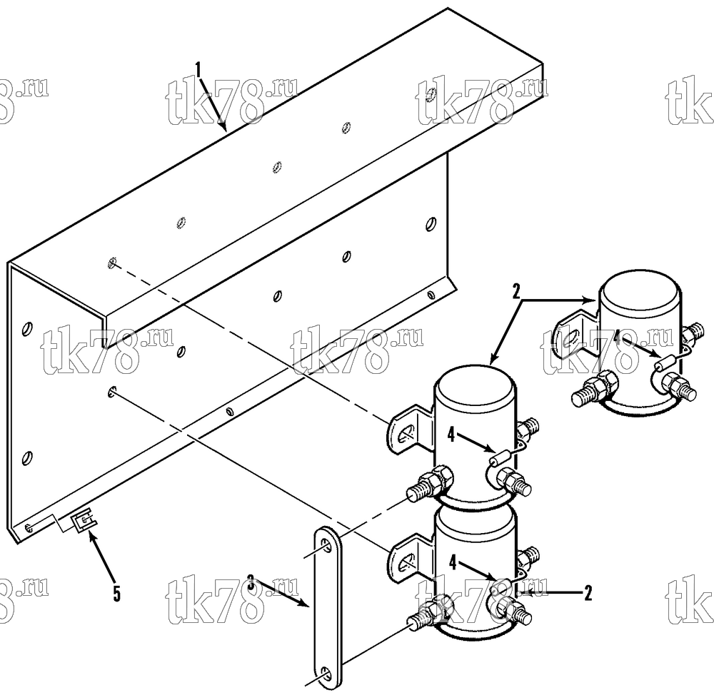 Каталог запчастей для Thermo King T1-M44 SOLENOID PANEL GROUP