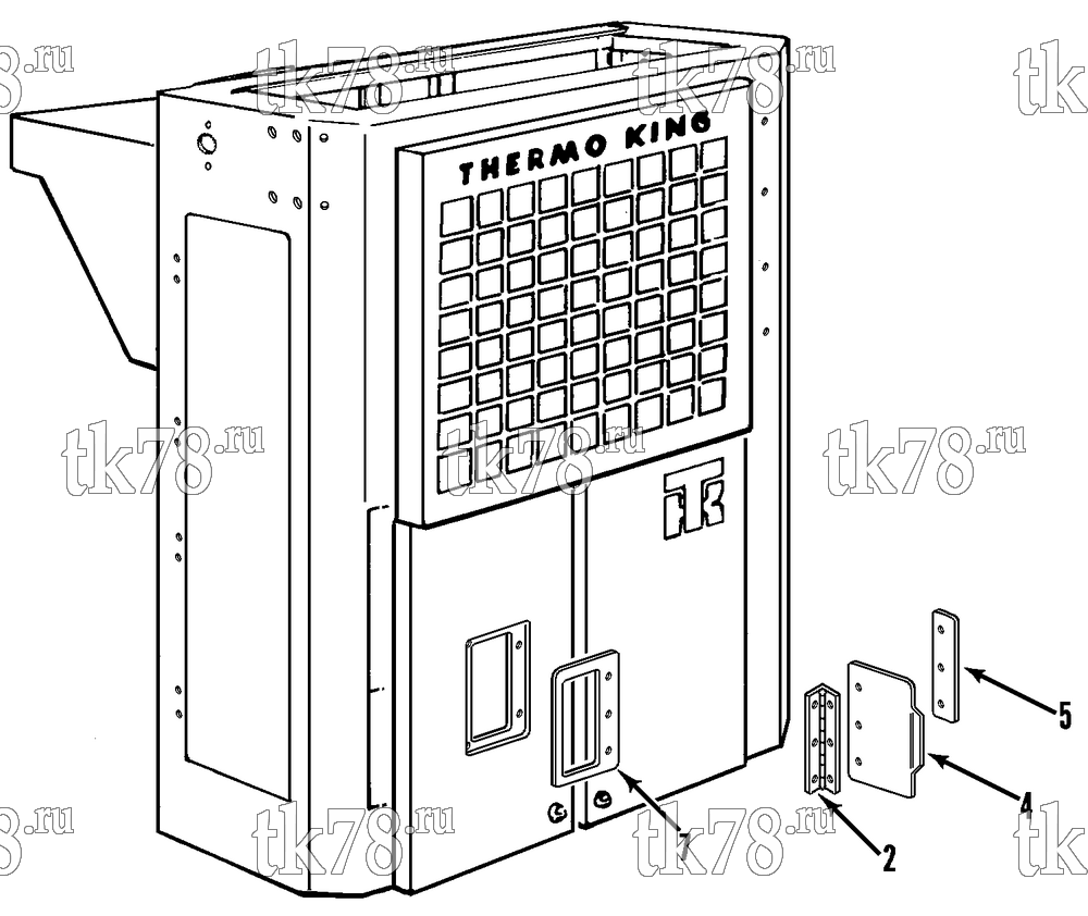 Каталог запчастей для Thermo King  ACCESS DOOR
