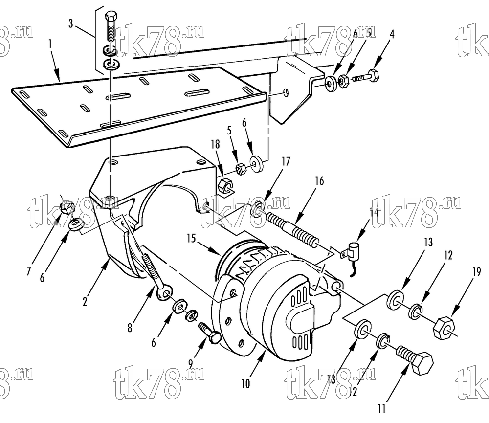 Каталог запчастей для Thermo King  ALTERNATOR GROUP