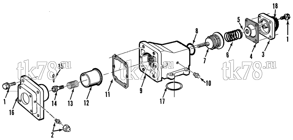 Каталог запчастей для Thermo King  THROTTLING VALVE ASSEMBLY