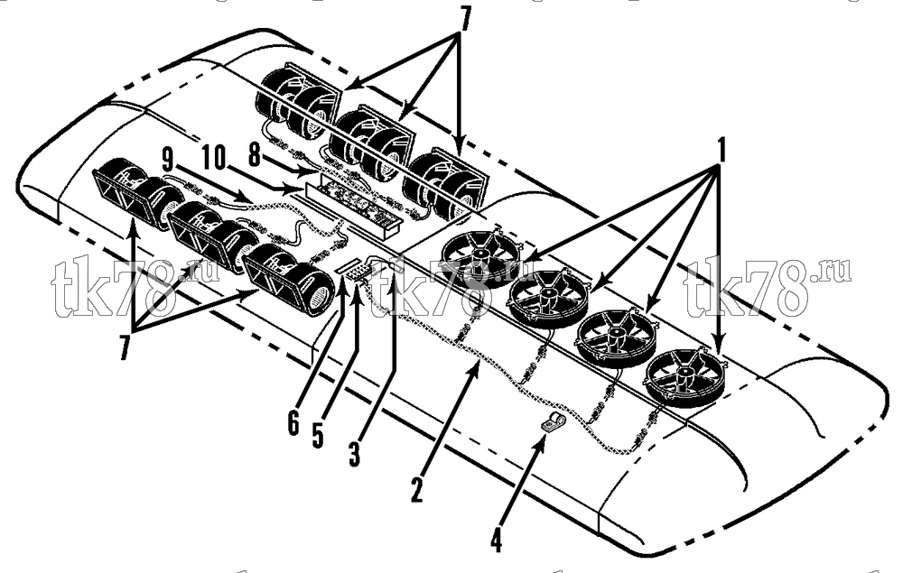 Каталог запчастей для Thermo King LRT-I 1000/1004 & LRT-II 1000/1004 ELECTRICAL COMPONENTS (LRT-I)