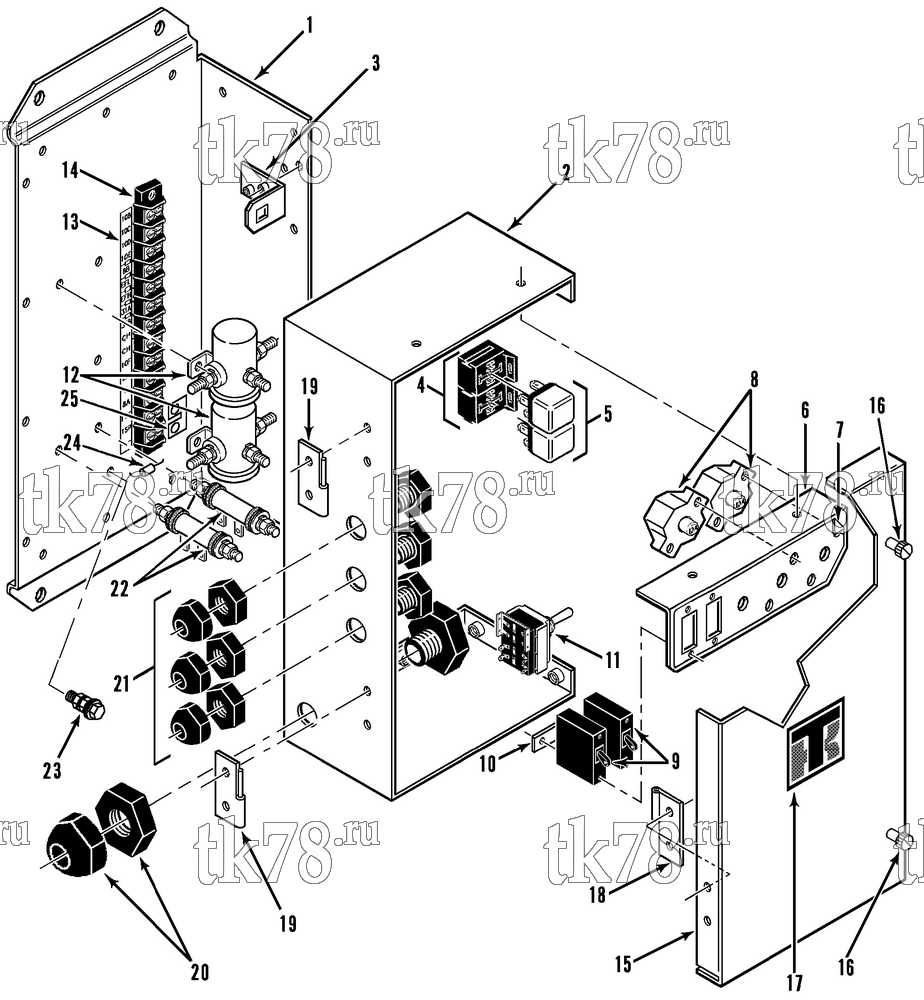 Каталог запчастей для Thermo King AT8 CONDENSER CONTROL BOX