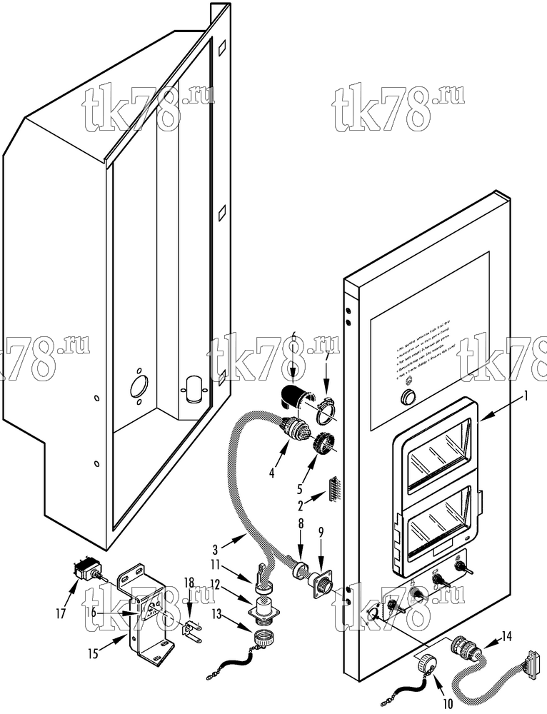 Каталог запчастей для Thermo King SL-400 COMMUNICATIONS OPTIONS
