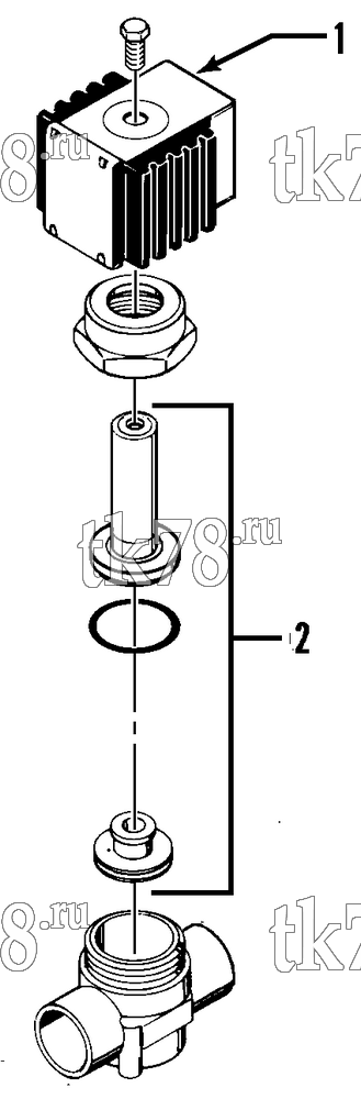 Каталог запчастей для Thermo King EV1, EV2 & EV3 SOLENOID VALVE ASSEMBLY