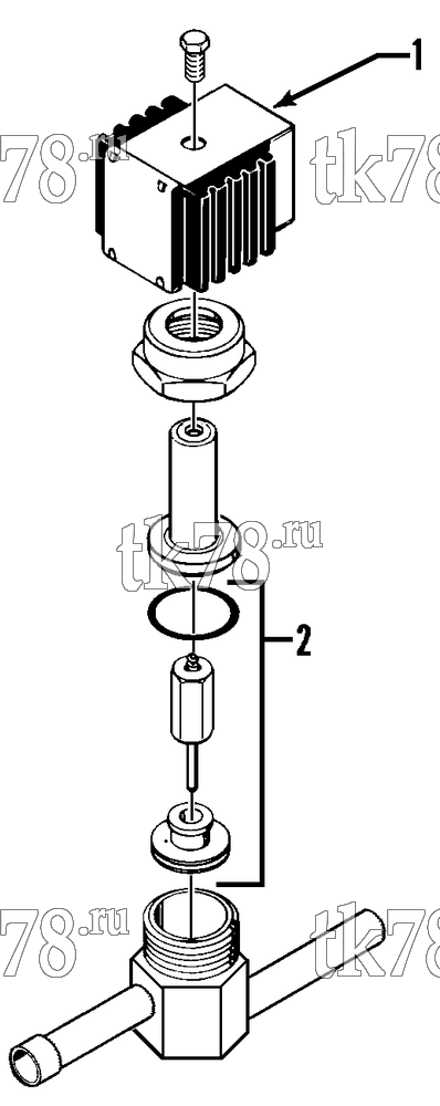 Каталог запчастей для Thermo King J Series SOLENOID VALVE ASSEMBLY