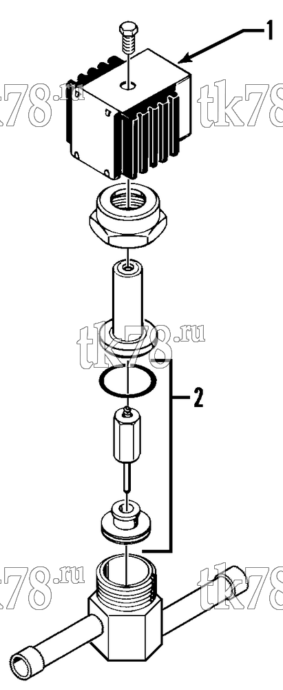 Каталог запчастей для Thermo King CD-II MAX & CD-II MAX EMEIA SOLENOID VALVE ASSEMBLY