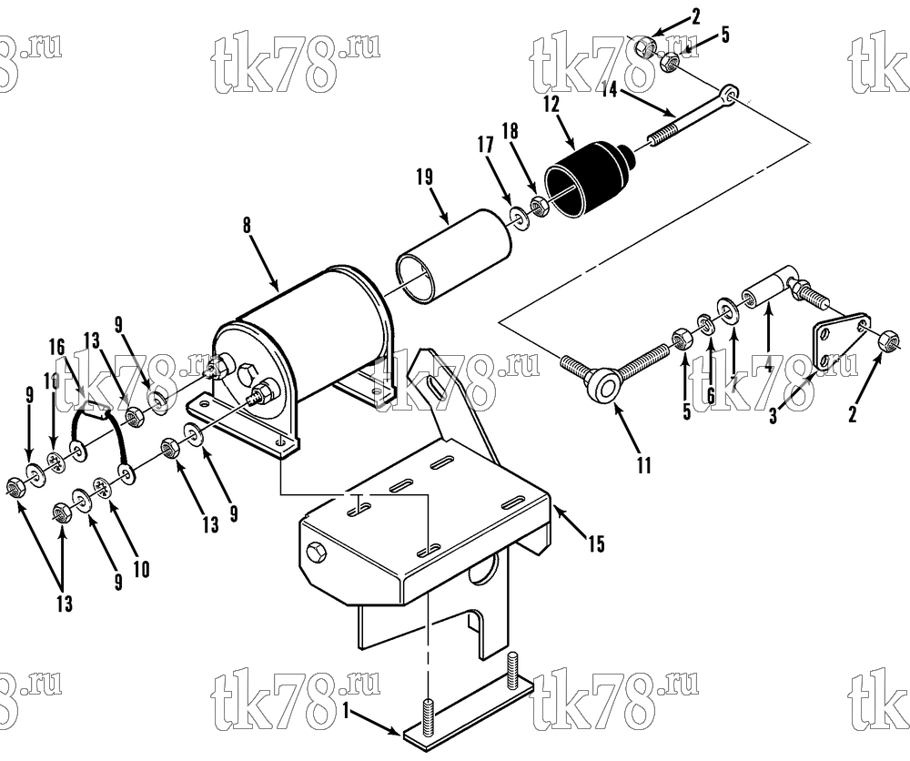 Каталог запчастей для Thermo King CD MAX & CD MAX EMEIA THROTTLE SOLENOID GROUP