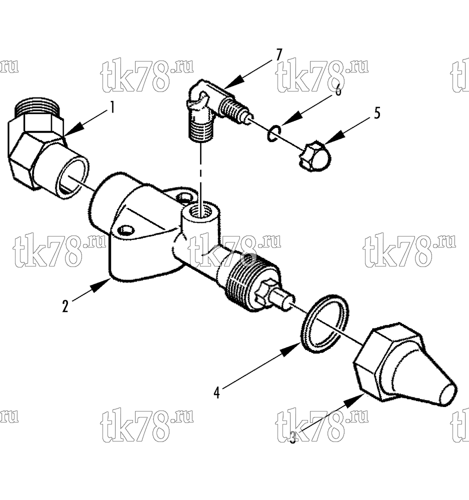 Каталог запчастей для Thermo King SR-70 Plus VALVE ASSEMBLY - DISCHARGE