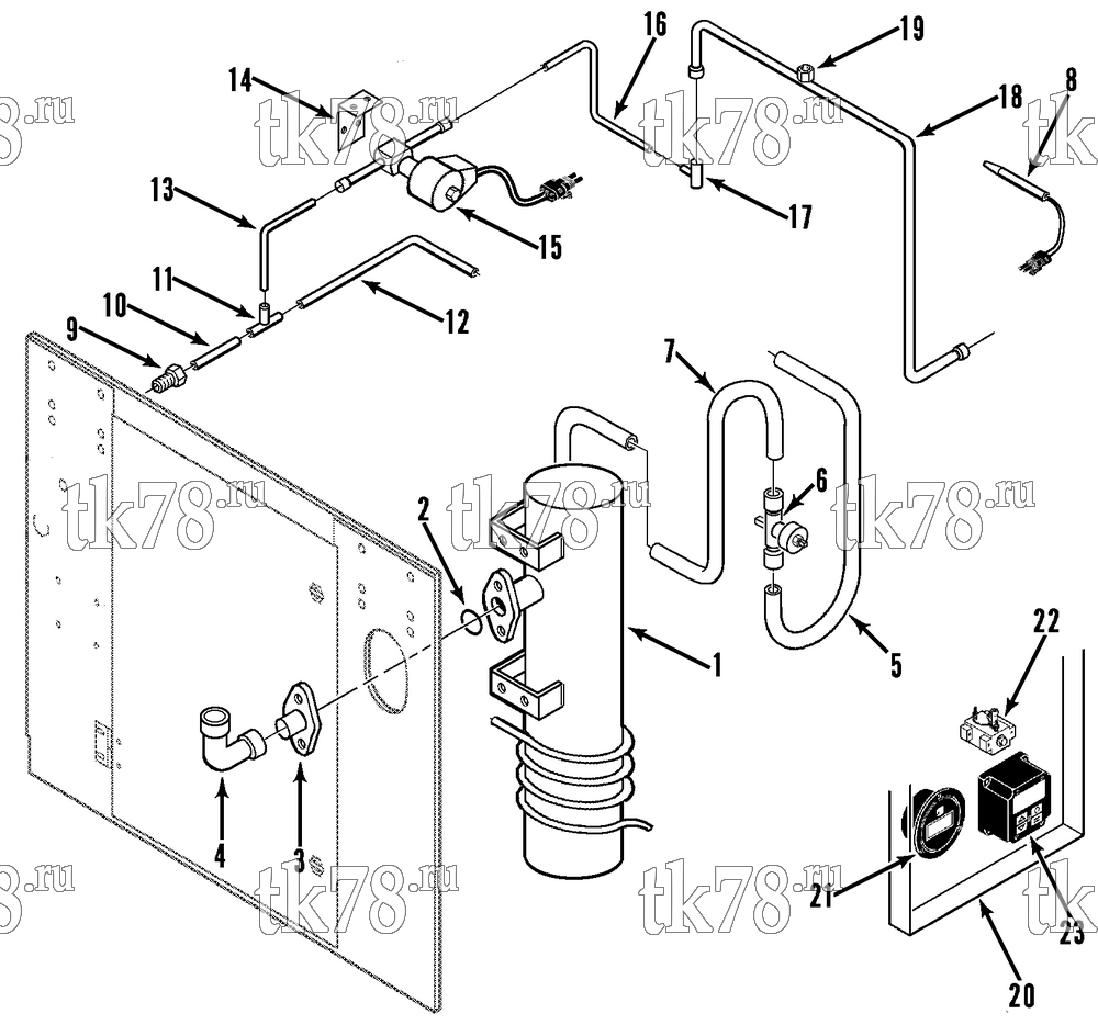 Каталог запчастей для Thermo King  MODULATION ASSEMBLY (OPTIONAL TG V)