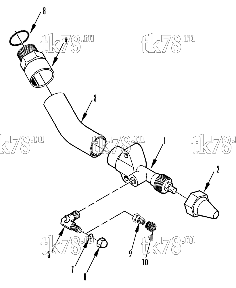 Каталог запчастей для Thermo King T10-M13 VALVE ASSEMBLY - SUCTION